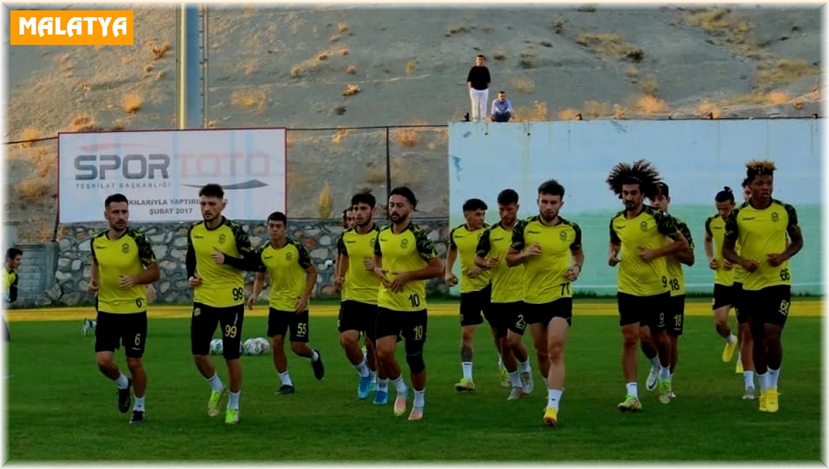 Yeni Malatyaspor Altay maçı hazırlıklarını sürdürdü