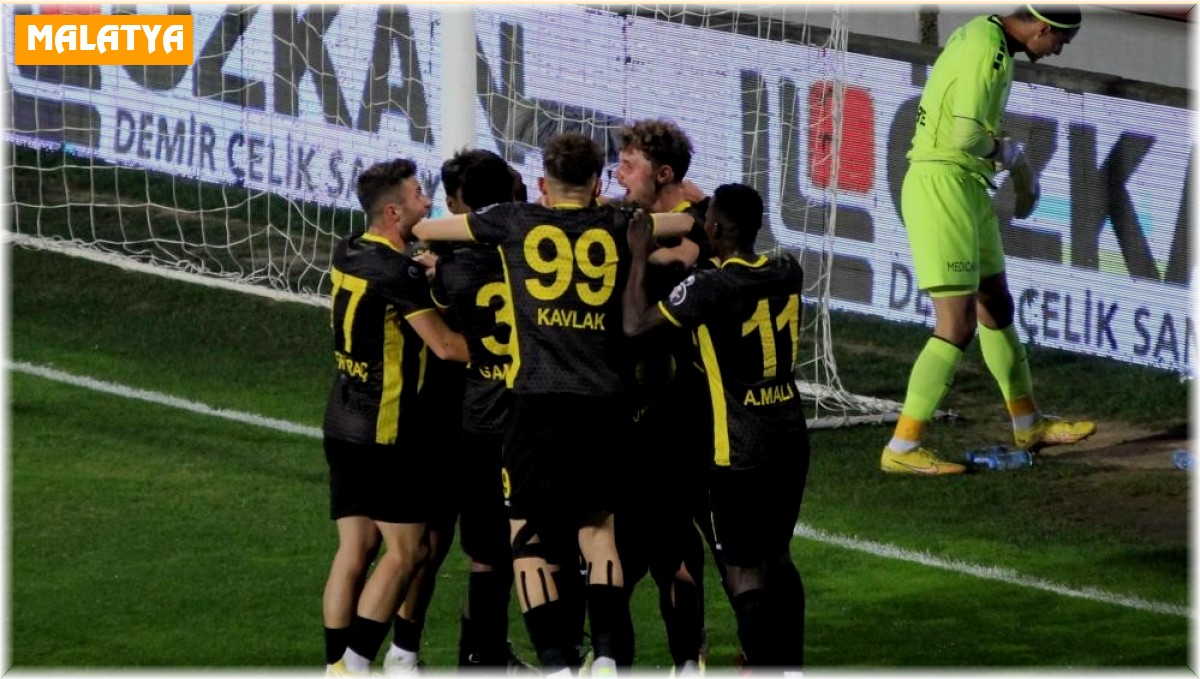 Yeni Malatyaspor deplasmanda farklı