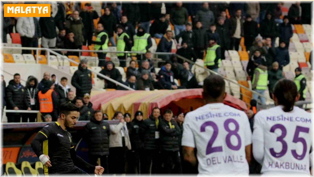 Yeni Malatyaspor, galibiyet hasretine lider karşısında son verdi