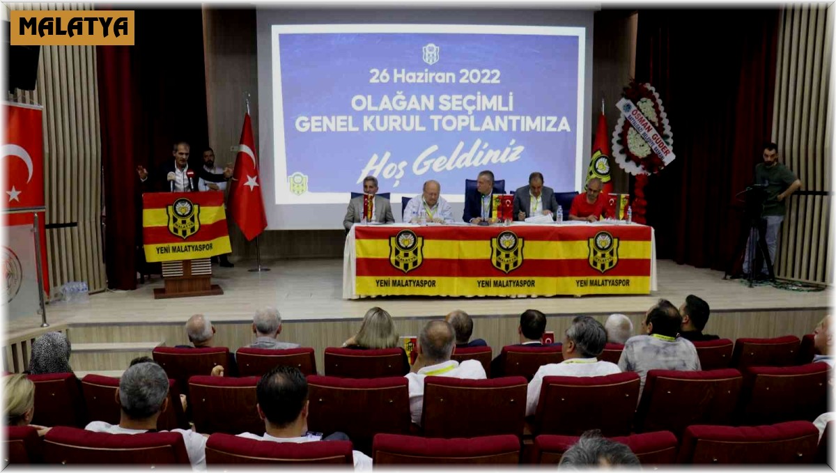 Yeni Malatyaspor'un başkanı Aziz Ayboğa oldu