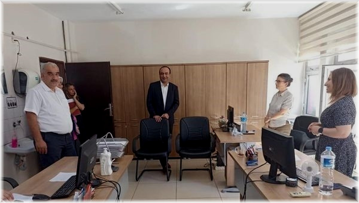 Yeni müdür Berk'ten denetimlere devam