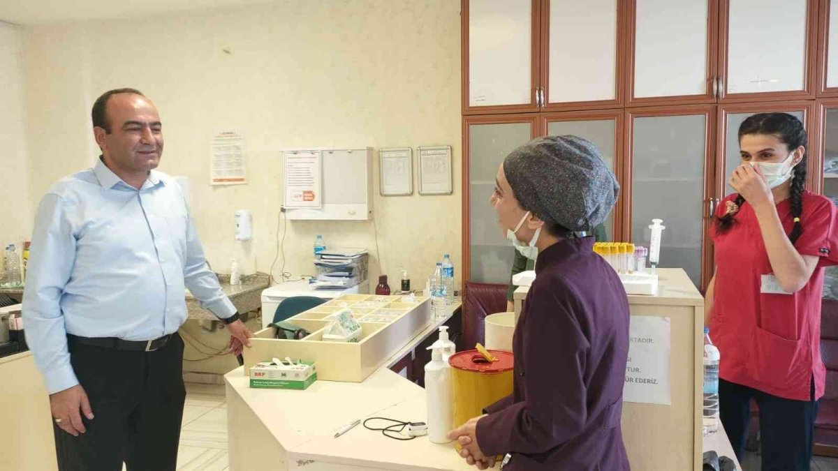Yeni sağlık müdürü Erhan Berk'ten ilçelere denetim