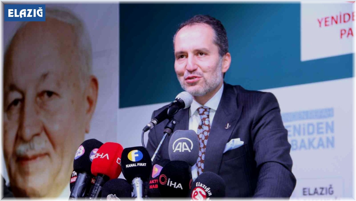 Yeniden Refah Partisi Genel Başkanı Erbakan: "Erbakan hocamızın Milli Görüş bereketini her an yaşıyoruz"