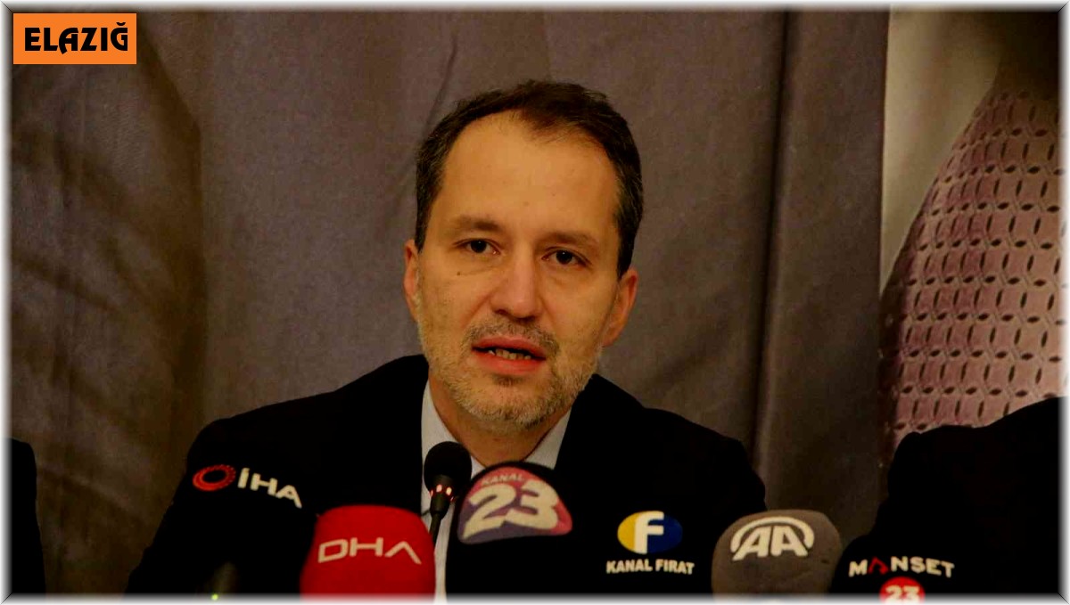 Yeniden Refah Partisi Genel Başkanı Erbakan: "Yeni ittifaklar, alternatiflerin çıkması mümkün, yeni partiler kuruluyor"