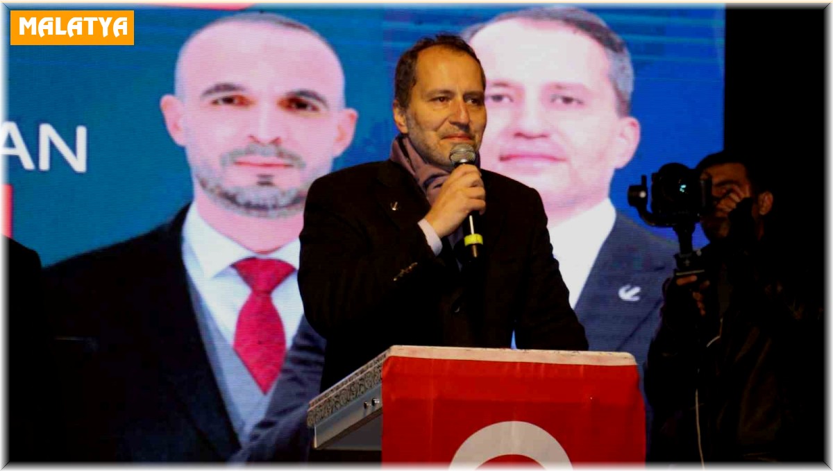 Yeniden Refah Partisi Lideri Fatih Erbakan: "Türkiye'nin en hızlı büyüyen siyasi partisiyiz"