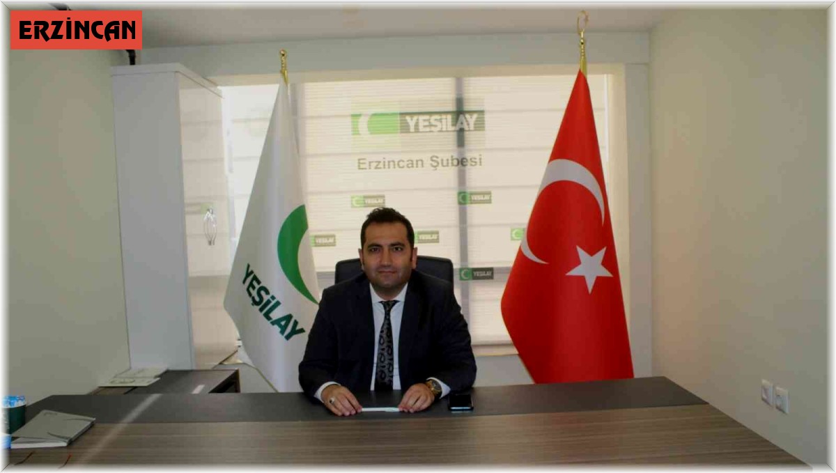 Yeşilay Erzincan Şube Başkanı Bilal Selçuk oldu