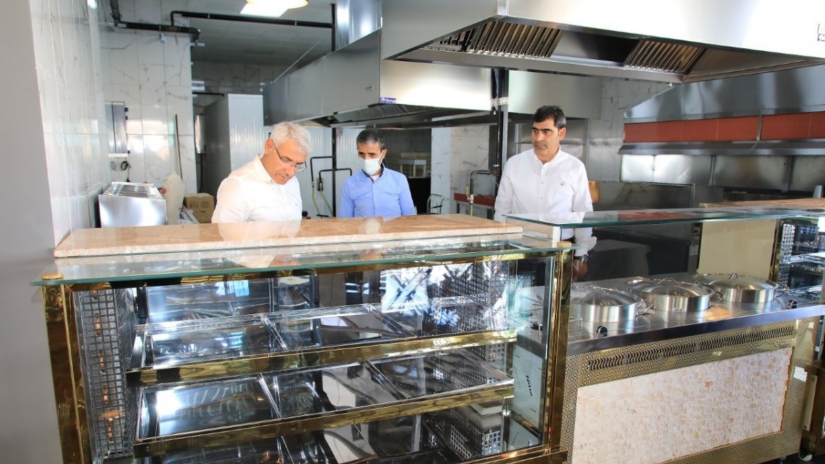 Yeşilçam Sosyal Tesisleri'nde son rötuşlar yapılıyor