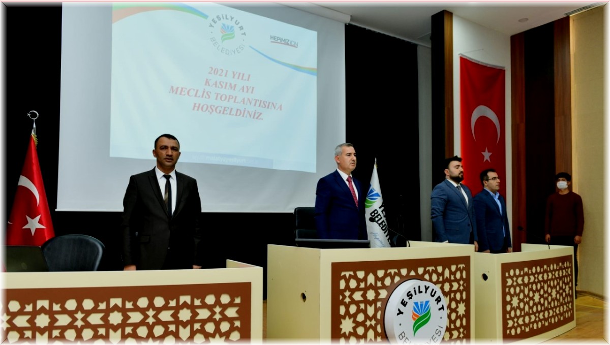 Yeşilyurt Belediye Meclisi Kasım ayı toplantısını yaptı