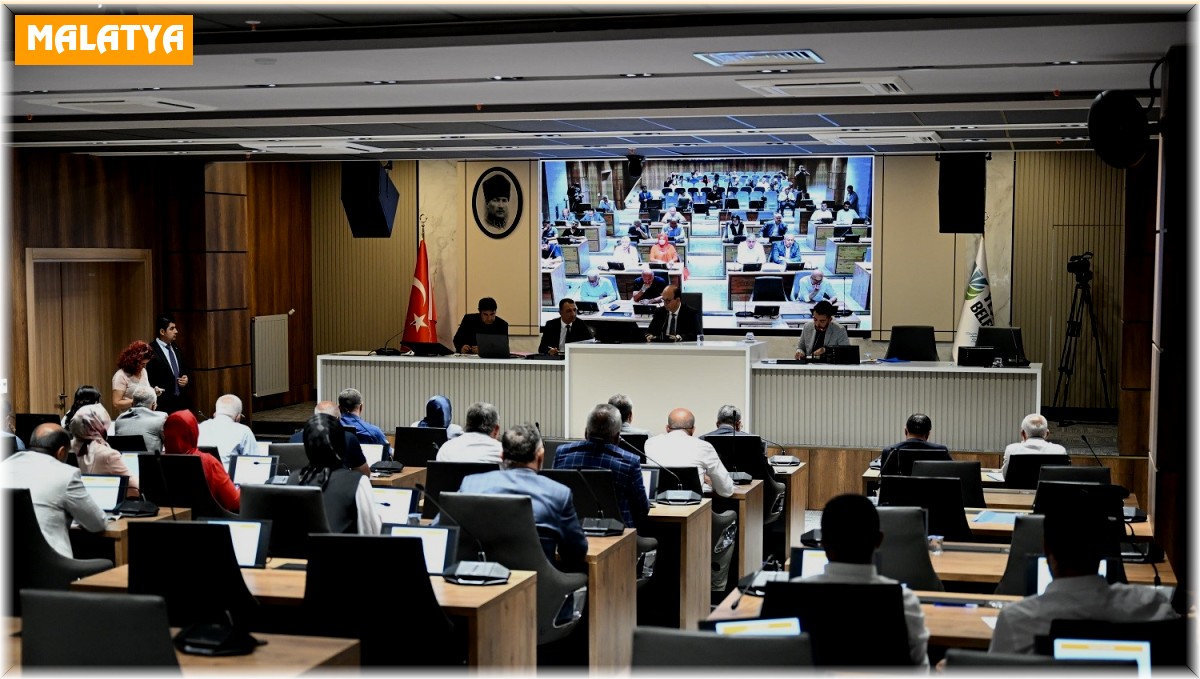 Yeşilyurt Belediye Meclisi Temmuz ayı toplantısını yaptı