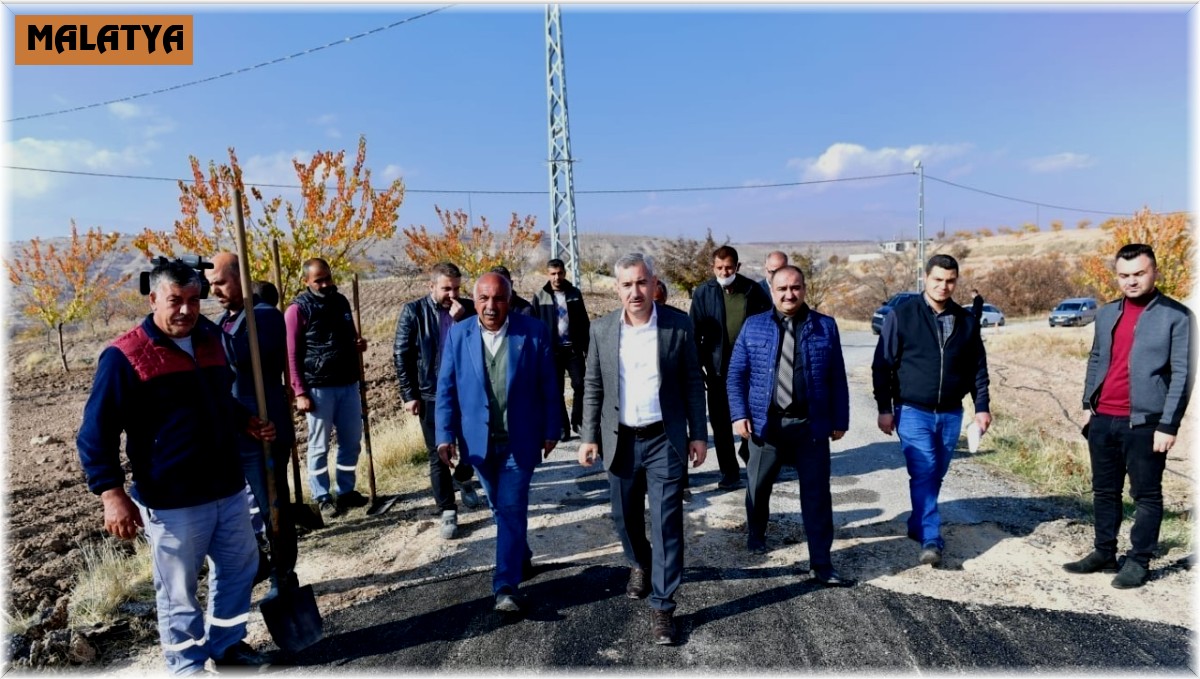 Yeşilyurt Belediyesi, kırsal yaşam alanlarında yoğun bir tempoyla çalışıyor