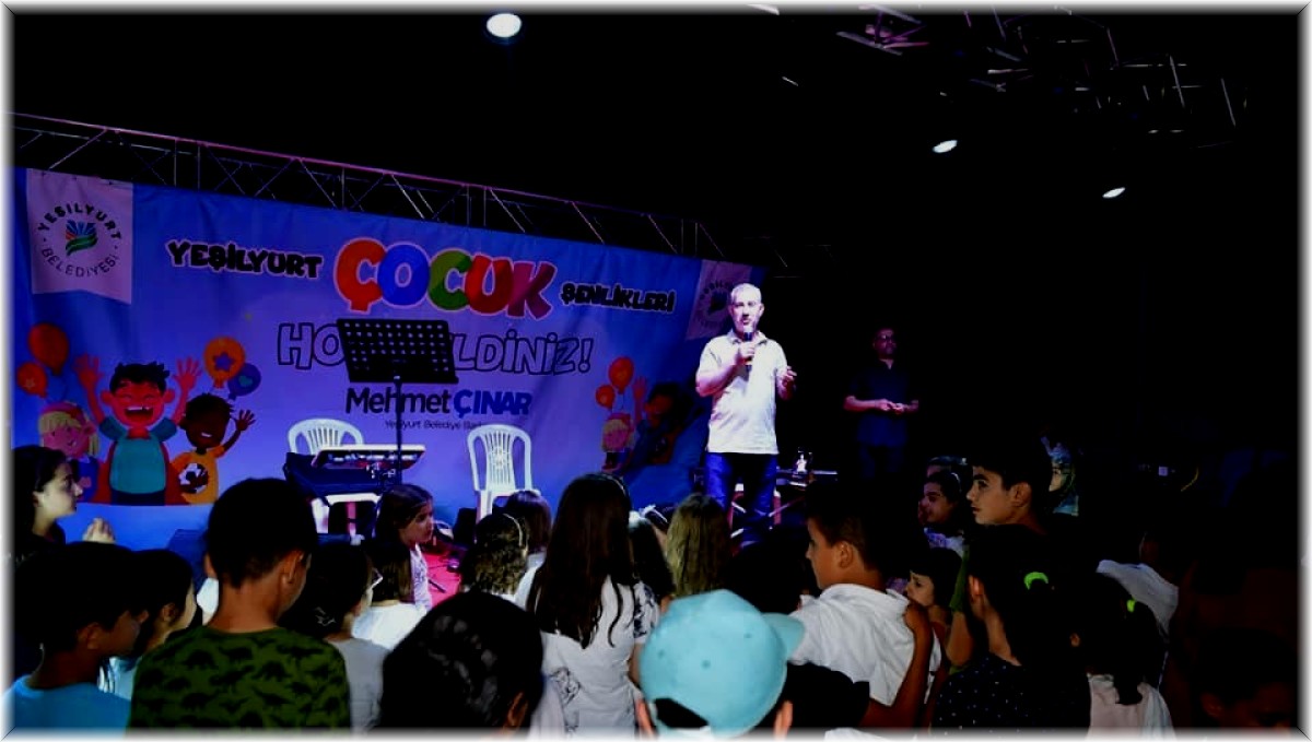 Yeşilyurt çocuk şenliği keyifli anlara sahne oldu