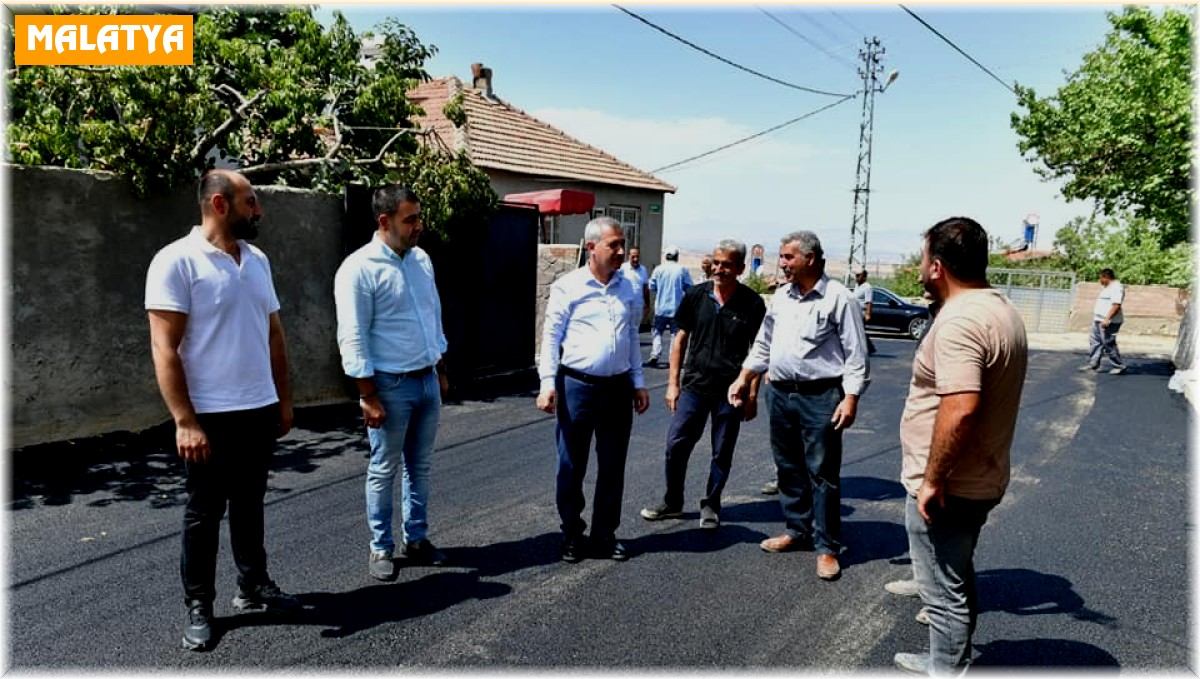 Yeşilyurt Gedik'e sıcak asfalt