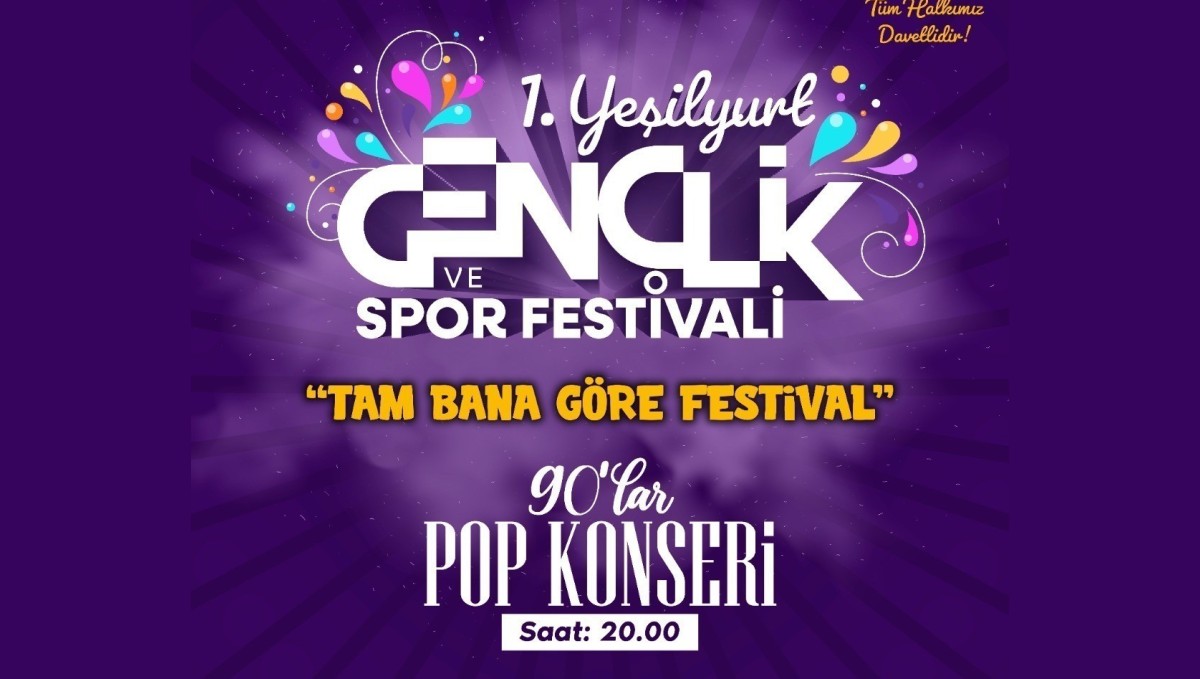 Yeşilyurt Gençlik ve Spor Festivali başlıyor