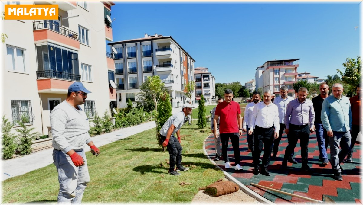Yeşilyurt'ta 227'nci park yakında hizmette