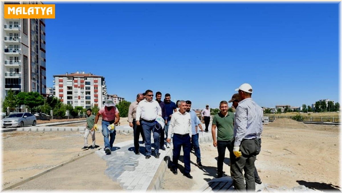 Yeşilyurt'ta 228'nci parkı Bostanbaşı mahallesine