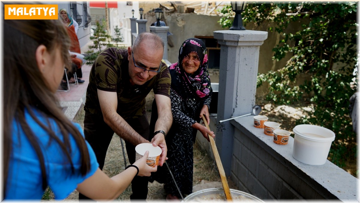 Yeşilyurt'ta aşure etkinliği