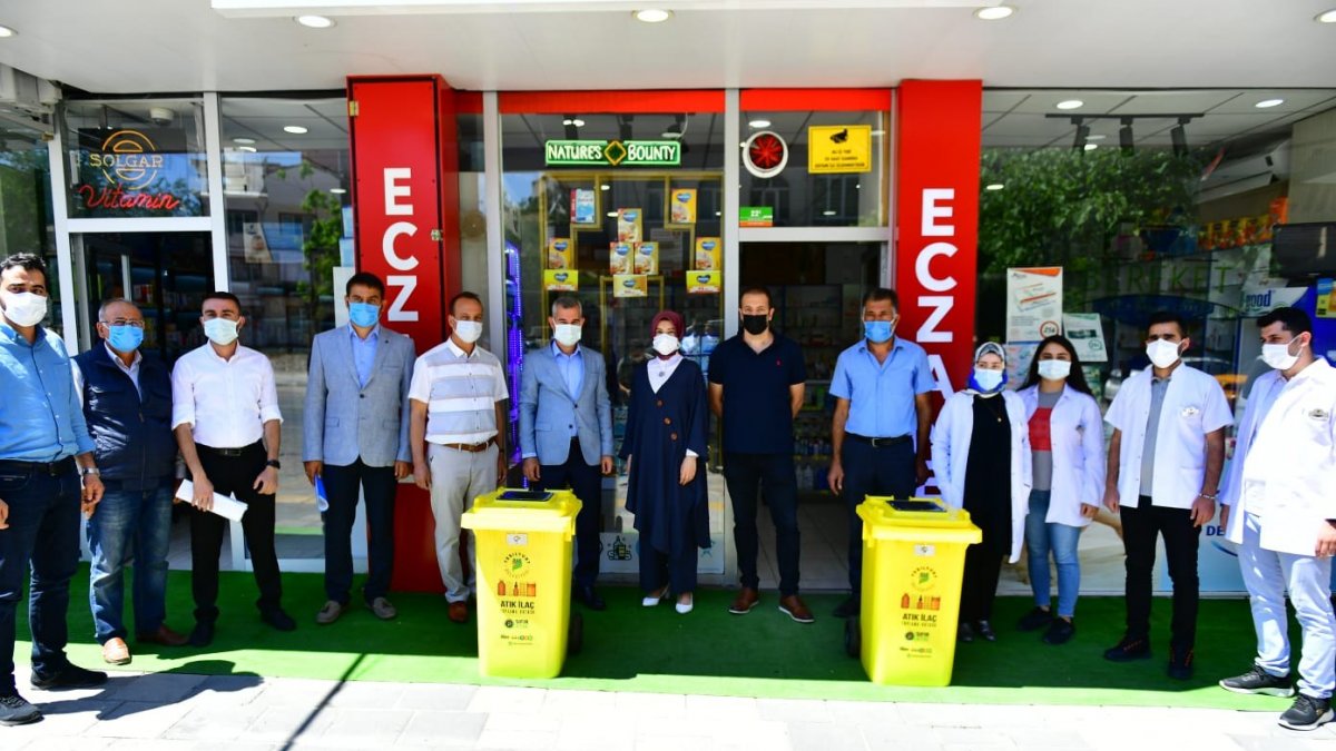 Yeşilyurt'ta atık ilaçlar çöpe gitmeyecek