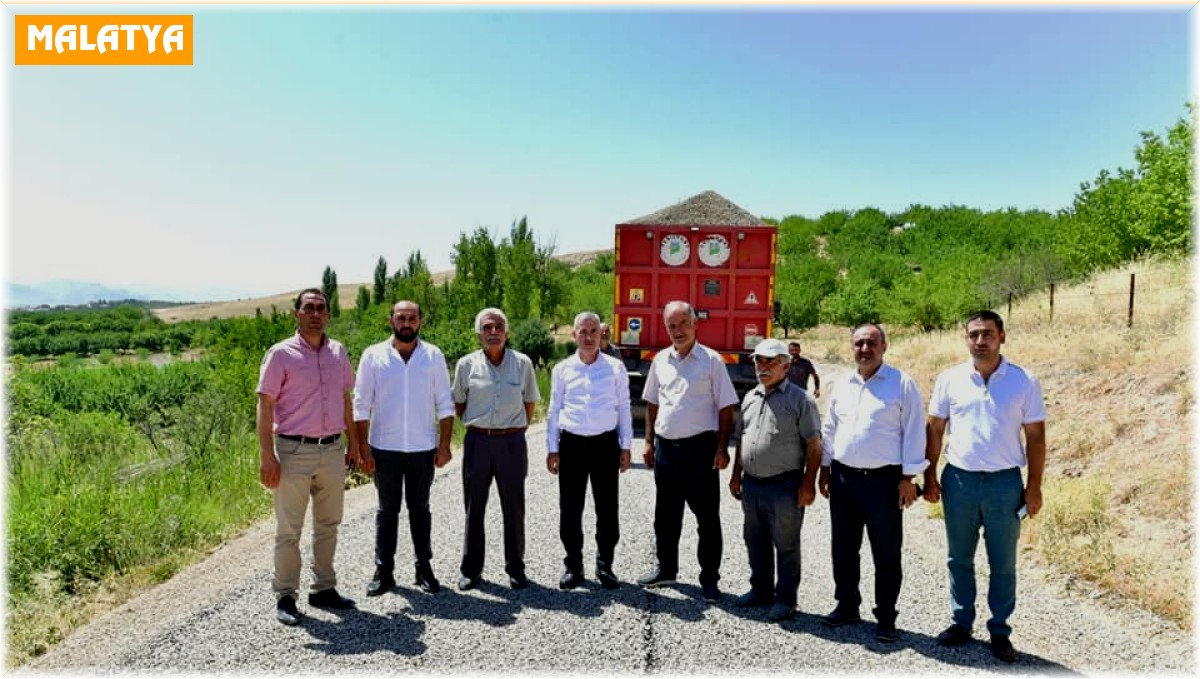 Yeşilyurt'ta Çayırköy ve Karahan arasına konforlu yol