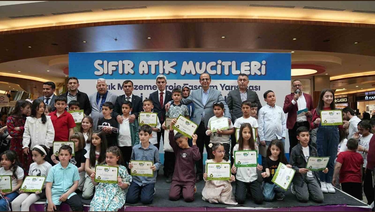 Yeşilyurt'ta çevre için yarıştılar, geleceğe umut oldular