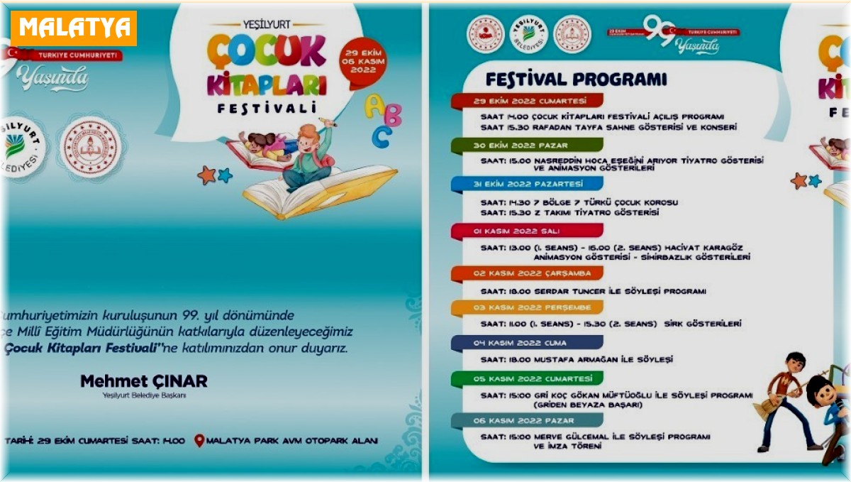 Yeşilyurt'ta, Çocuk Kitapları Festivali