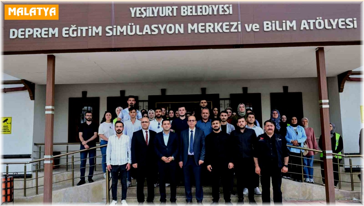Yeşilyurt'ta deprem farkındalık eğitimi