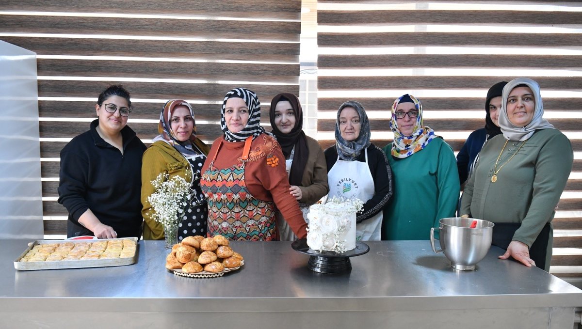 Yeşilyurt'ta kadınlar üretiyor emeğe değer katılıyor