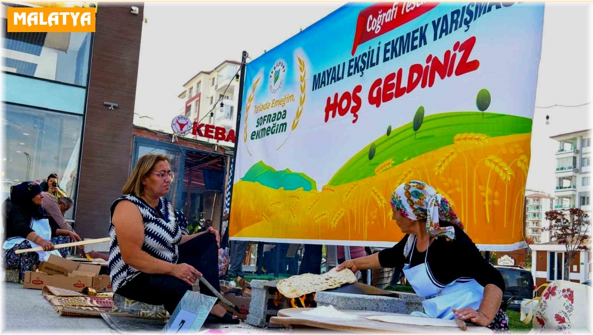 Yeşilyurt'ta "Mayalı Ekşili Ekmek" yarışması büyük ilgi gördü