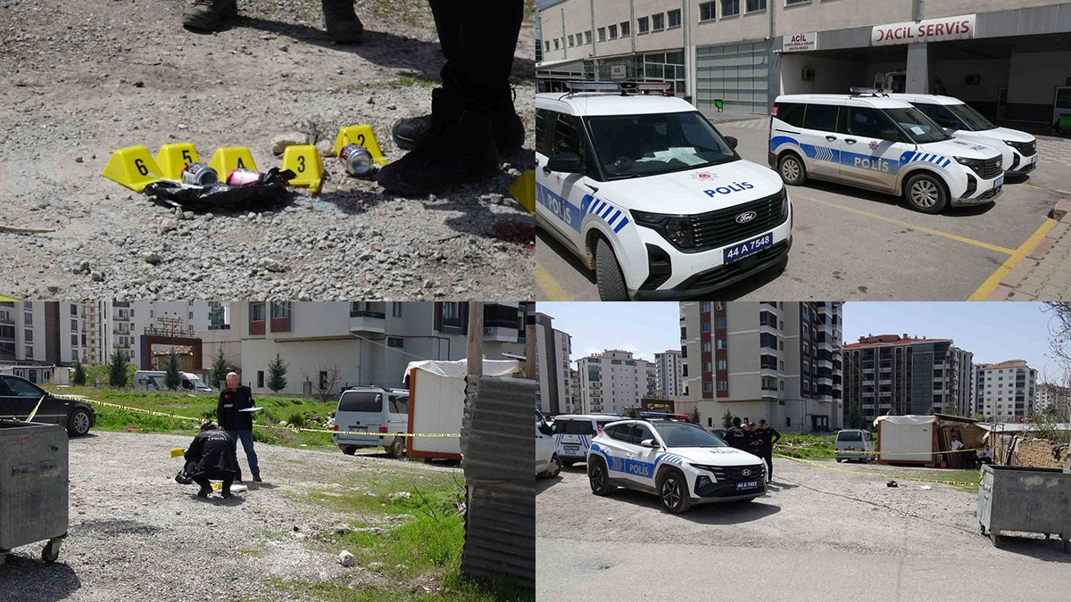 Yeşilyurt'ta okul çevresinde öğrenciler arasında çıkan bıçaklı kavgada 5 kişi yaralandı