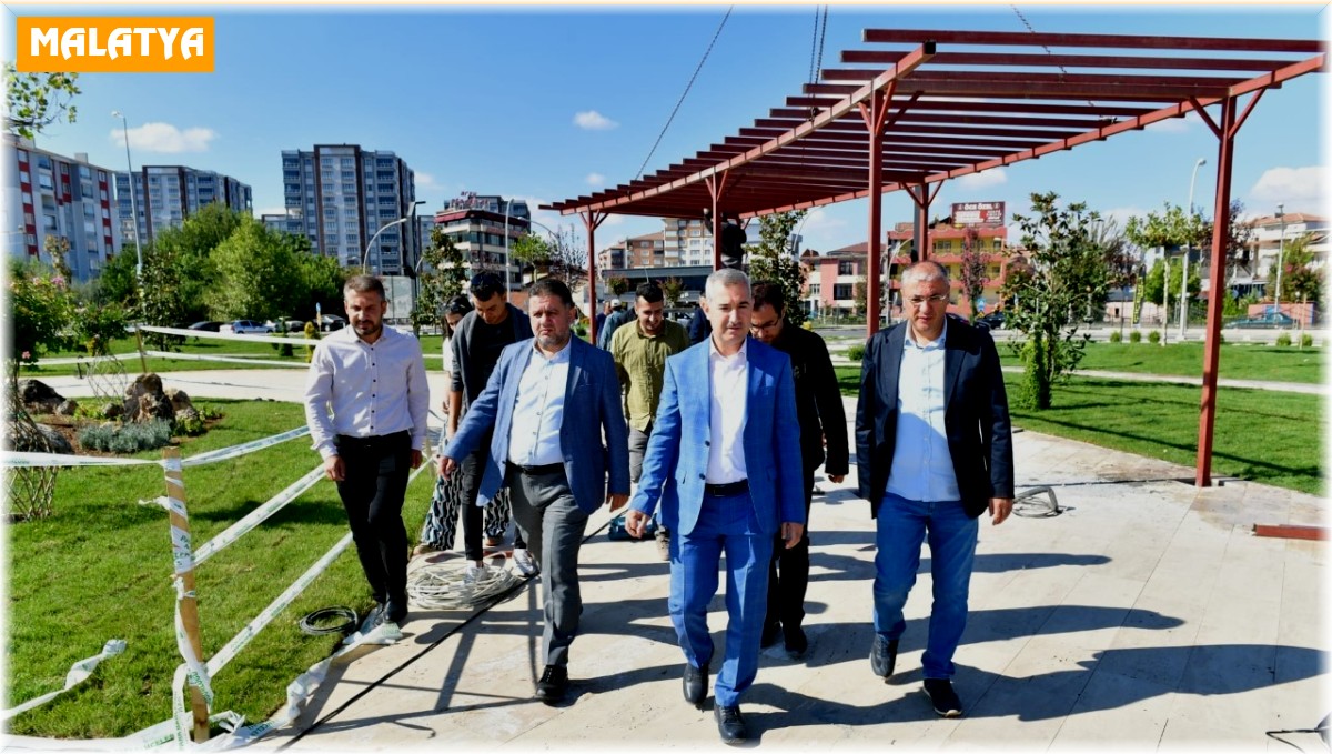 Yeşilyurt'ta park sayısı artıyor