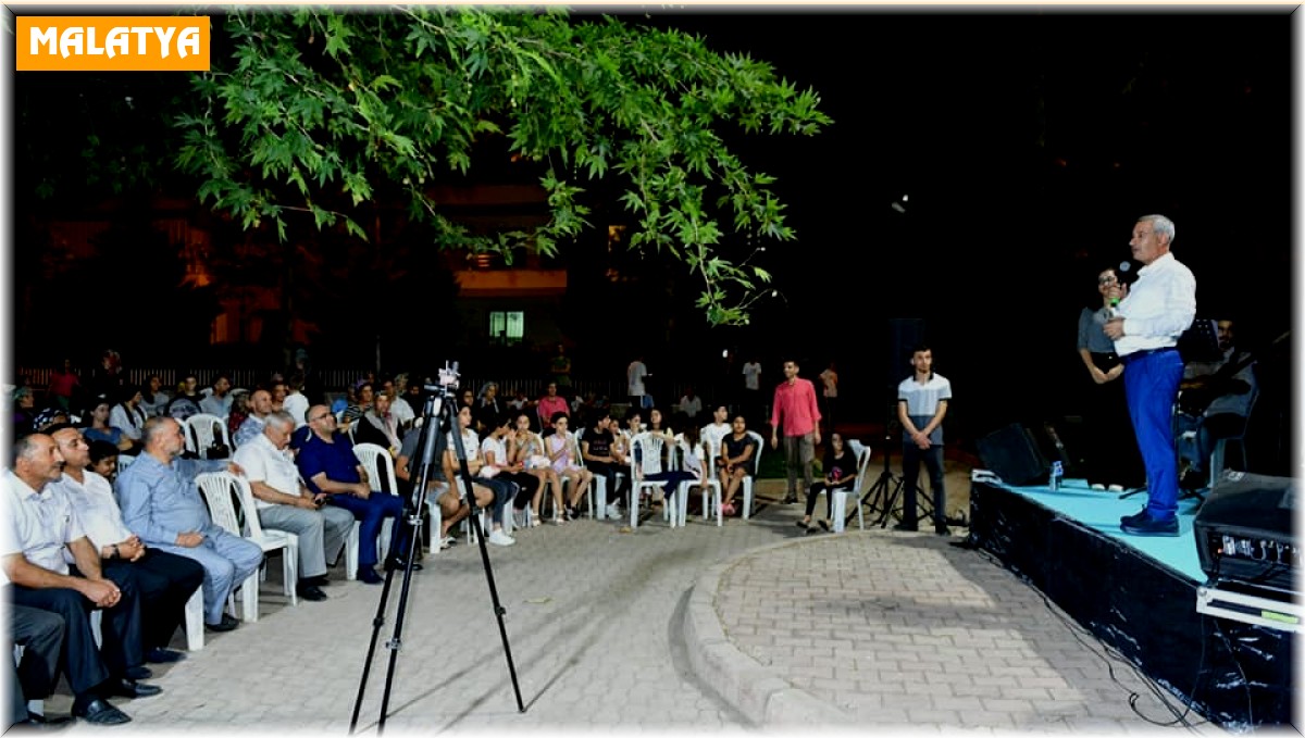 Yeşilyurt'ta sokak konserlerine yoğun ilgi
