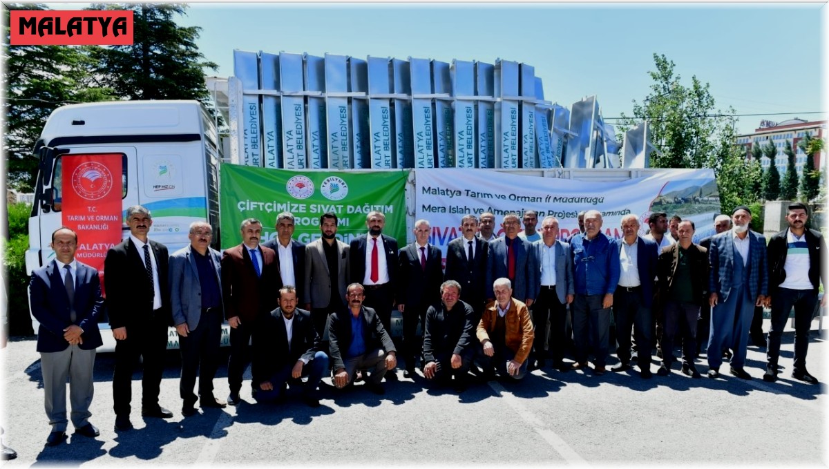 Yeşilyurt'ta yetiştiricilere sıvat desteği