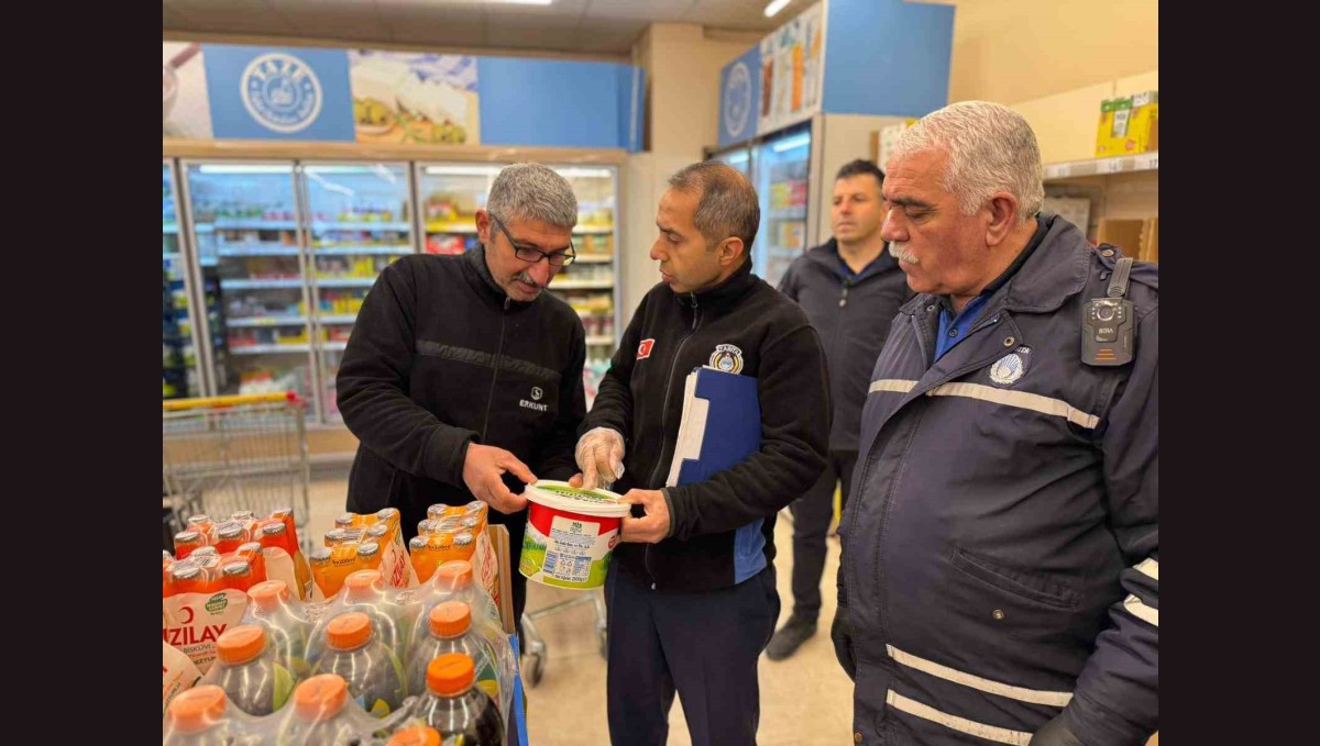 Yeşilyurt'ta yılbaşı öncesi denetimler arttı