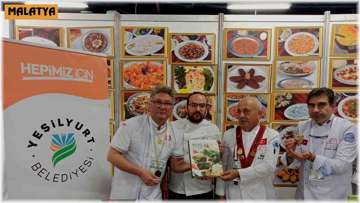 Yeşilyurt'un lezzetleri dünya helal zirvesinde ilgi gördü