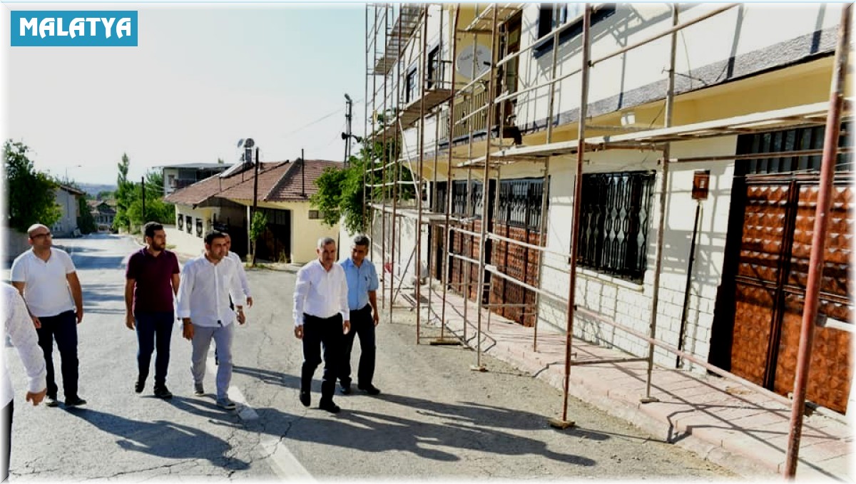 Yeşilyurt'un tarihi sokakları turizme kazandırılıyor