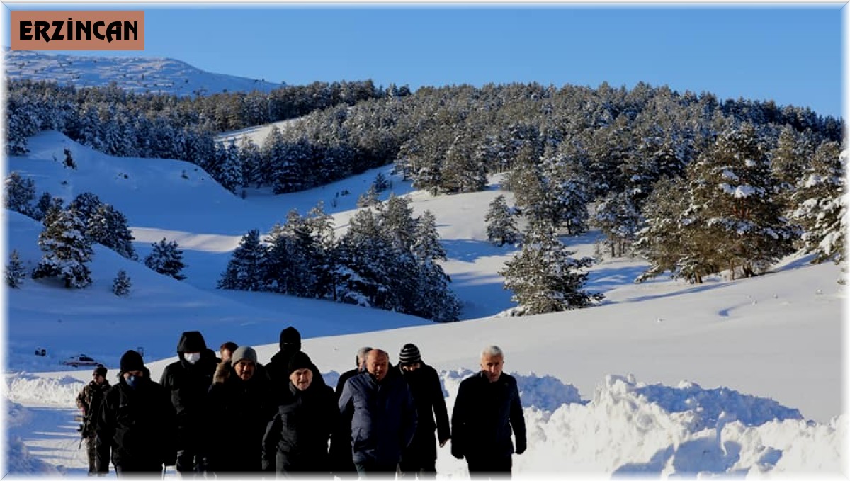 Yıldırım, Dumanlı Tabiat Parkı'nda yürüyüş yaparak devam eden çalışmaları yerinde inceledi