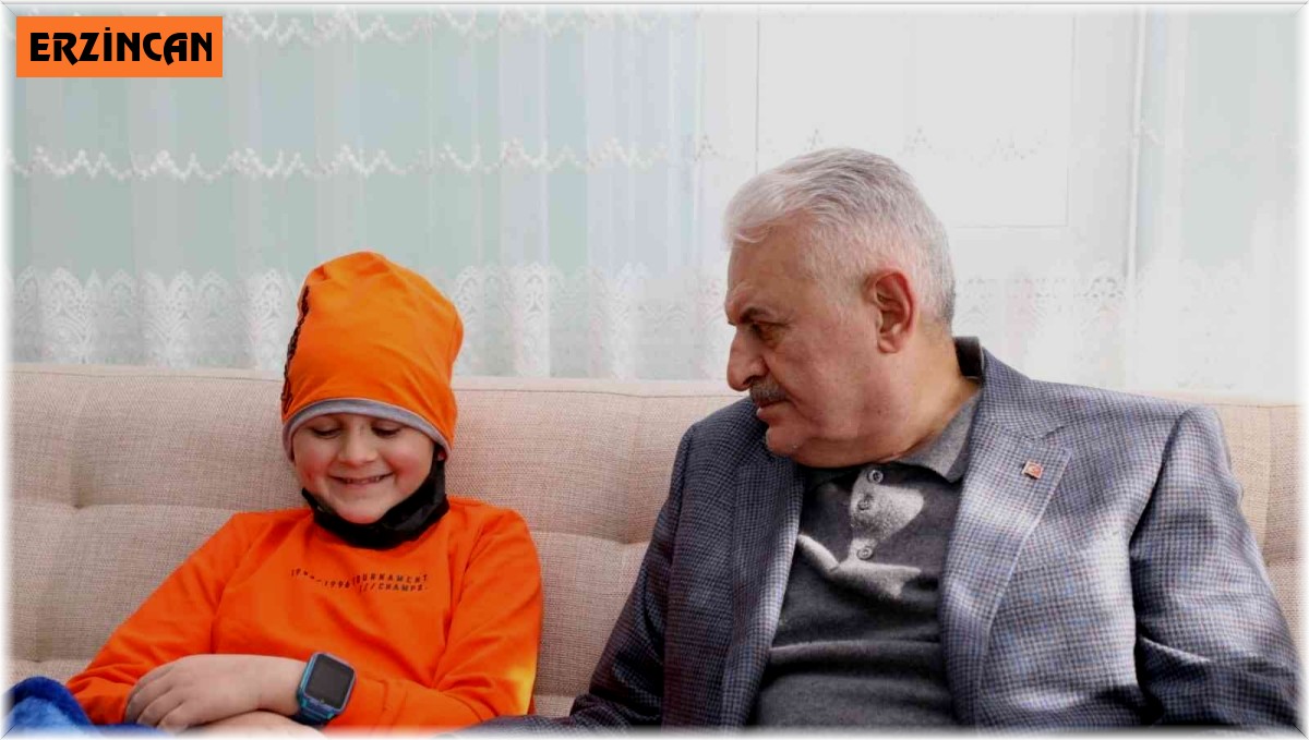 Yıldırım, köpek saldırısı sonucu yaralanan çocuğu ziyaret etti