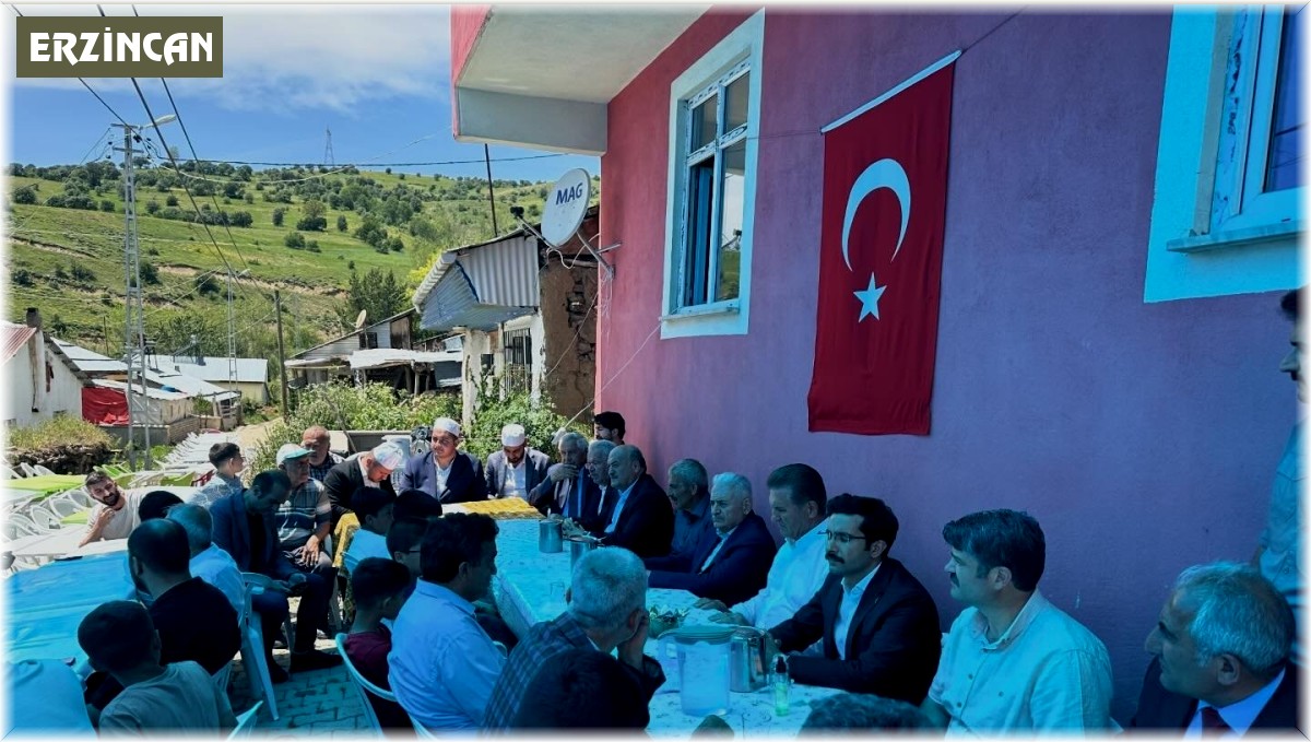 Yıldırım, Şehit Emrah Gündüz'ün mevlidine katıldı