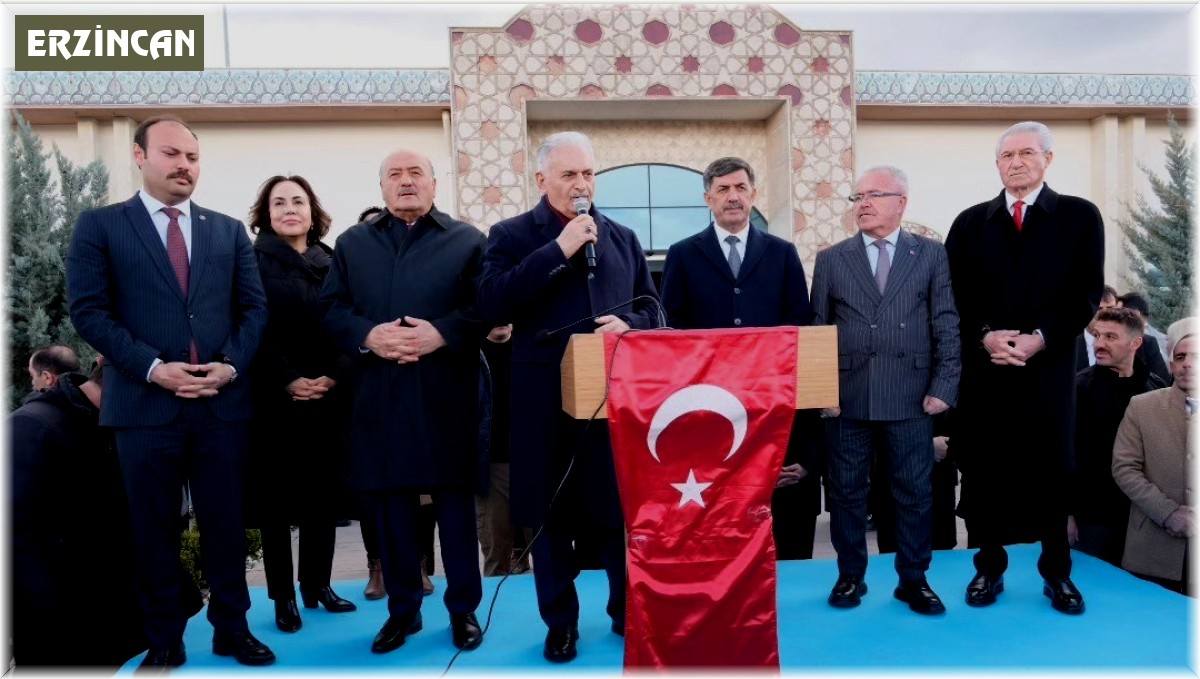 Yıldırım, yerel seçim çalışmaları için Erzincan'a geldi