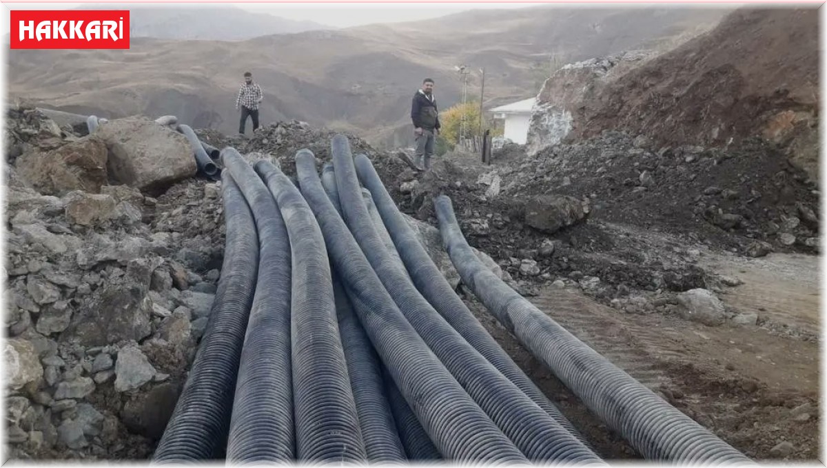 Yıllar sonra kanalizasyona kavuştular