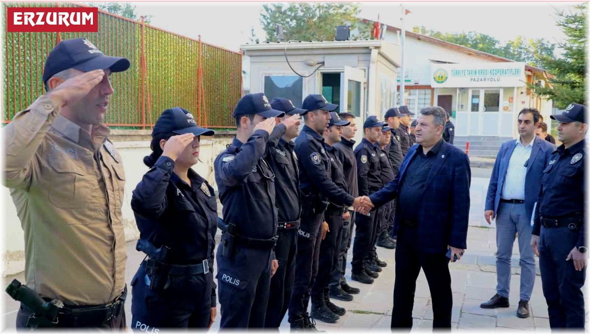 Yırtar'dan Pazaryolu ve İspir ziyareti