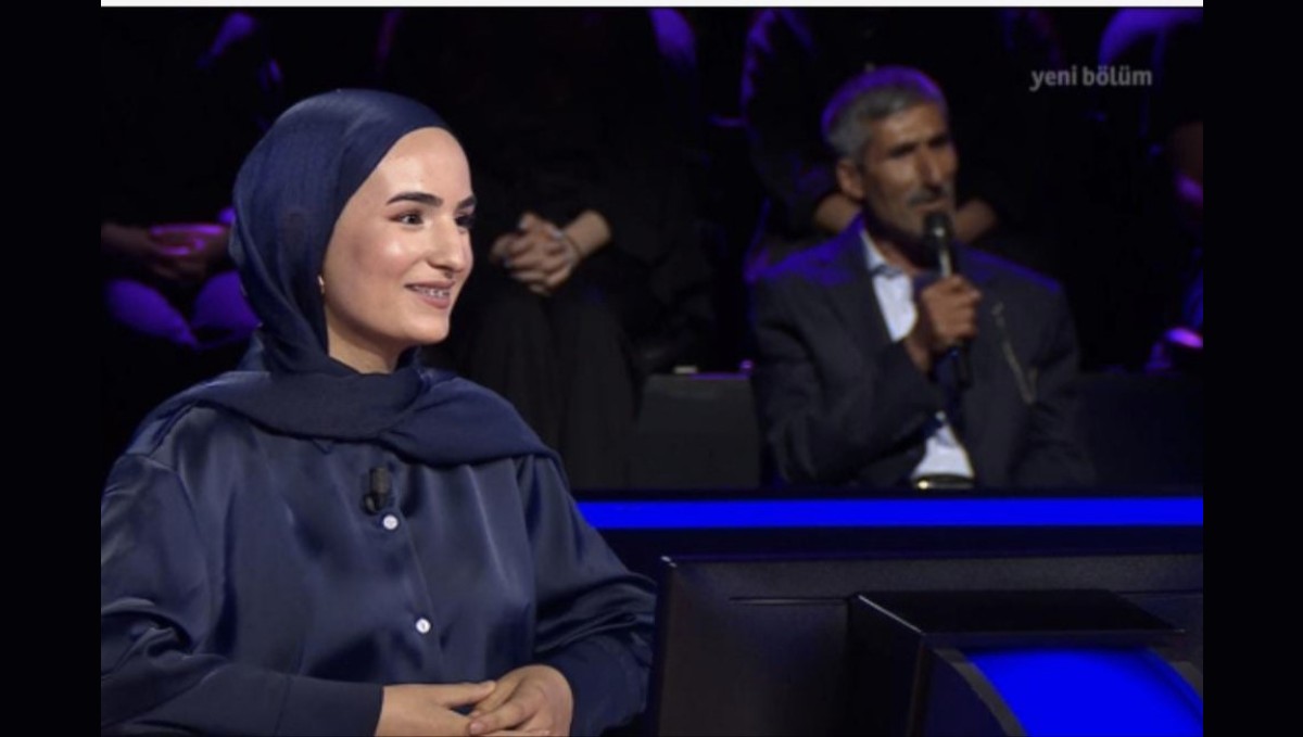 YKS çıkışında babasının çiçekle karşıladığı Çimen, "Kim Milyoner Olmak İster?"de 100 bin TL kazandı