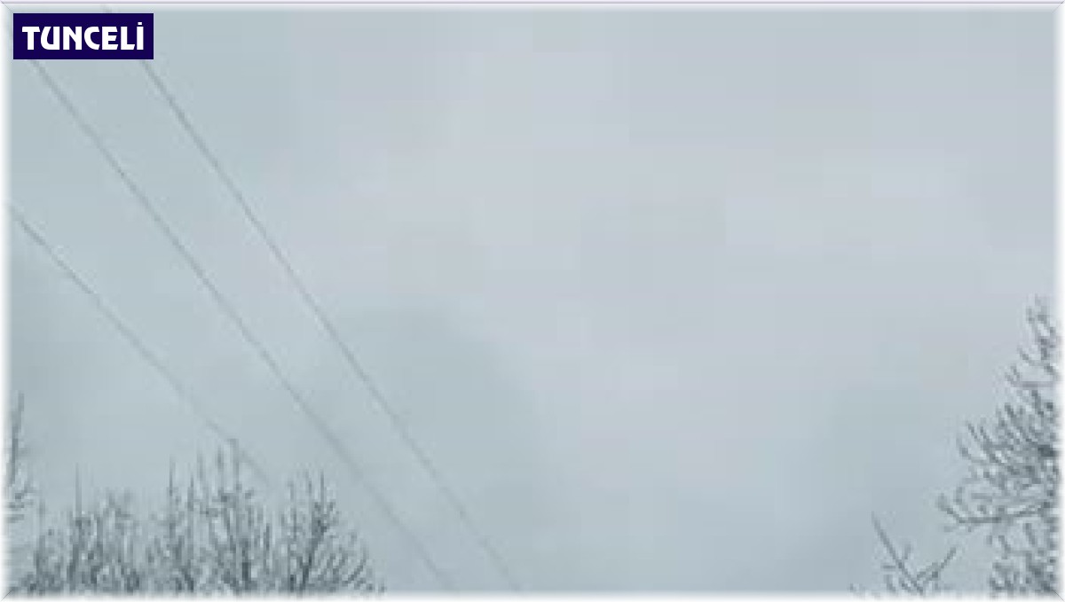 Yoğun yağış nedeni ile Munzur çayı taştı, yol ulaşıma kapandı