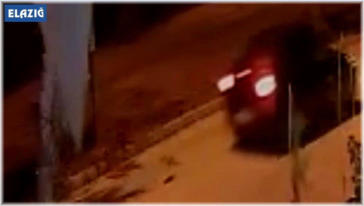 Yola fırlayan kedi arabanın altında kaldı, o anlar kameraya yansıdı