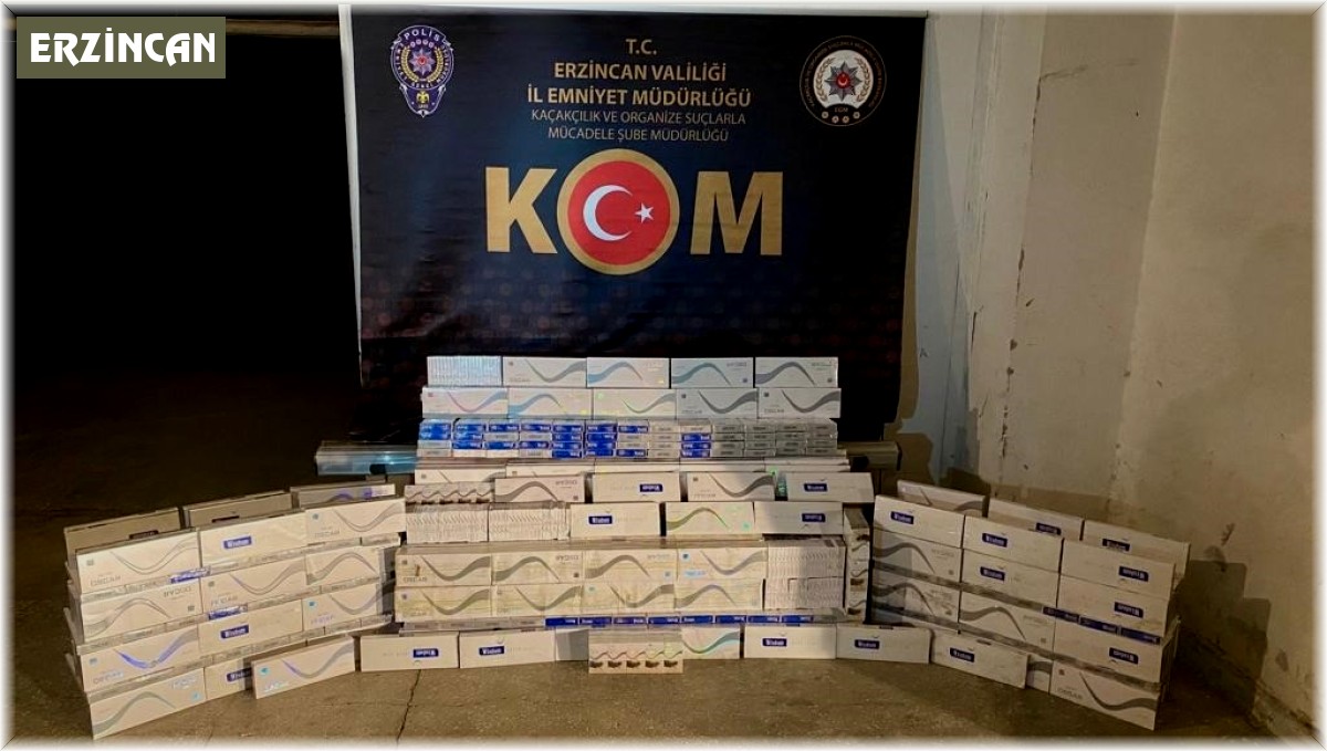 Yolcu otobüsünde 4800 paket kaçak sigara ele geçirildi