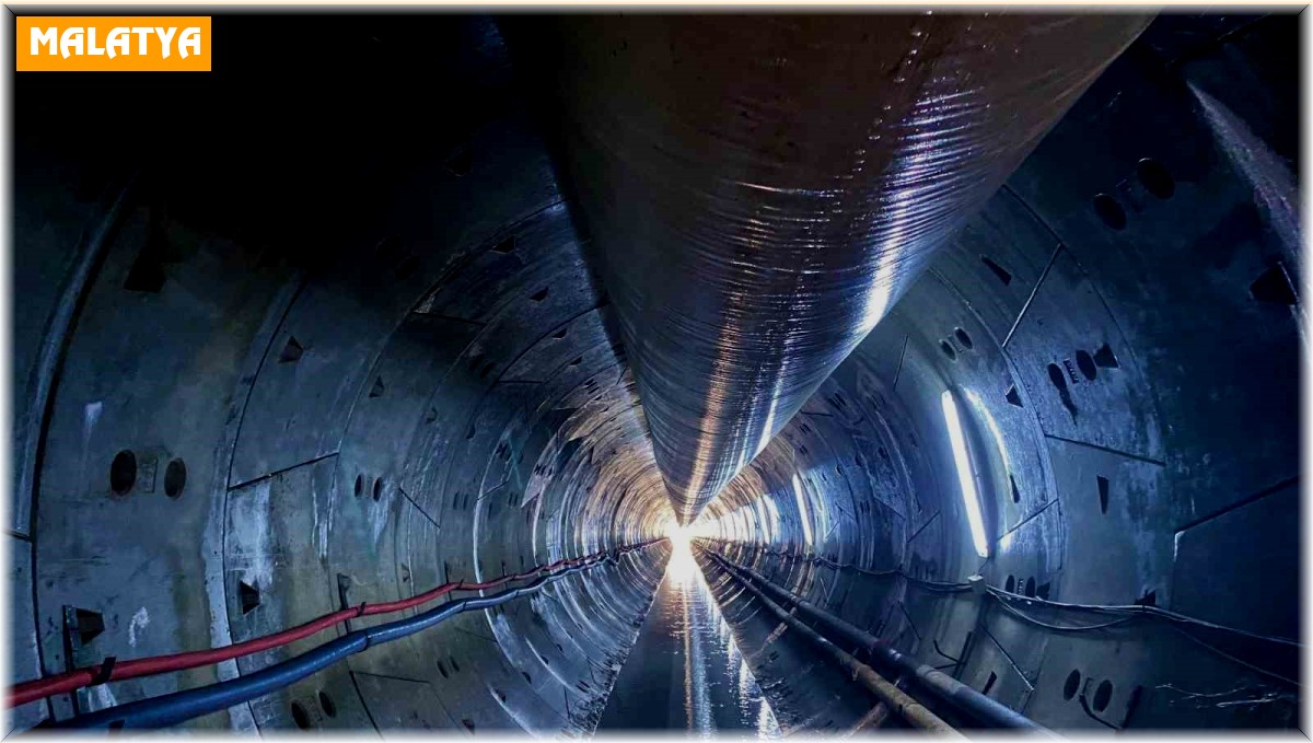 Yoncalı Barajı tünelinde ışığa 1 kilometre kaldı