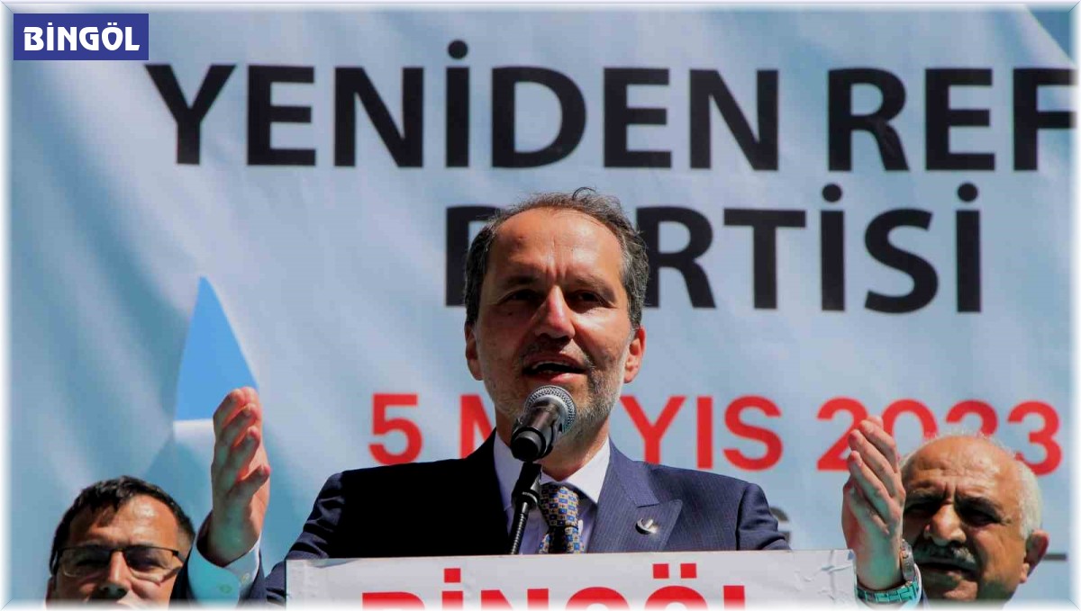 YRP Başkanı Erbakan: ''Ülkemizin, 7'li masaya teslim edilmemesi için seçimlere Cumhur İttifakı çatısı altında giriyoruz''