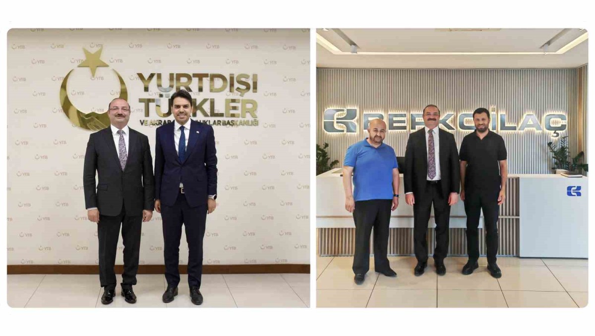 YTB ve BERKO ilaç ziyaretleriyle küresel sorumluluk ve sanayi iş birliği pekiştirildi