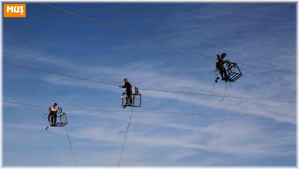 Yüksek gerilim hattında ekmek mücadelesi