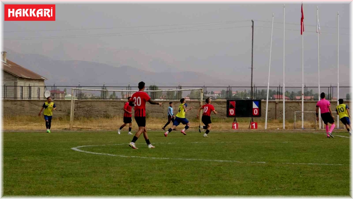 Yüksekova Belediye Spor: 1 -Bitlis Özgüzeldere Spor: 1