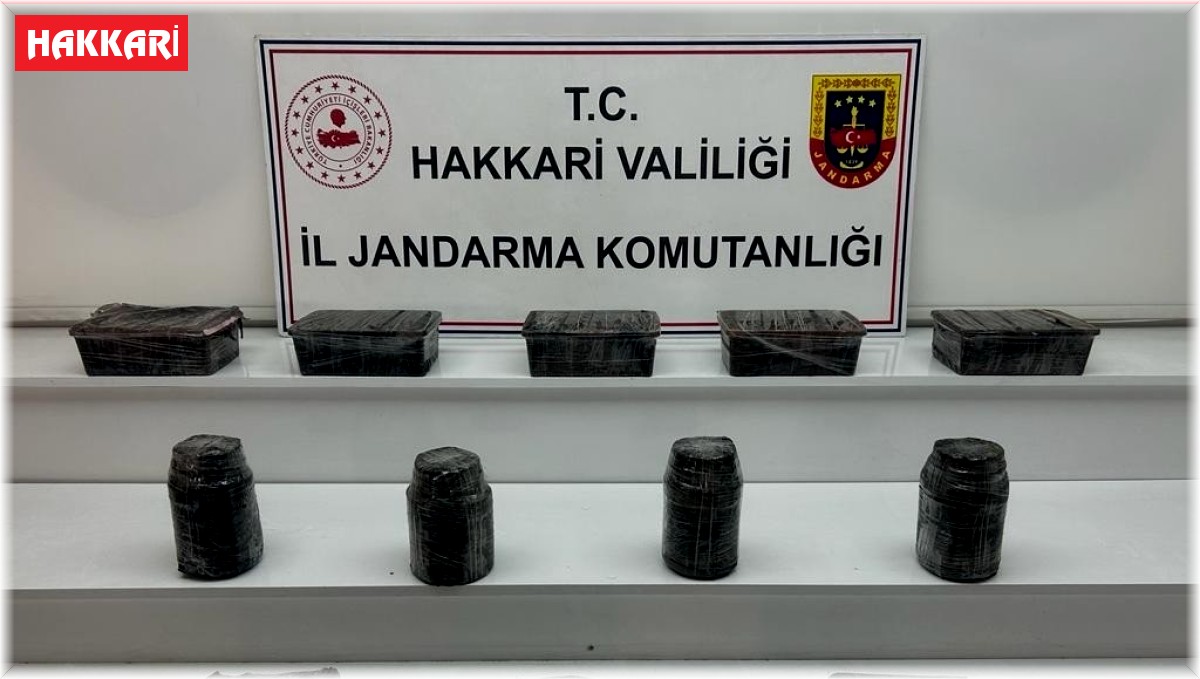 Yüksekova'da 15 kilo metamfetamin ele geçirildi